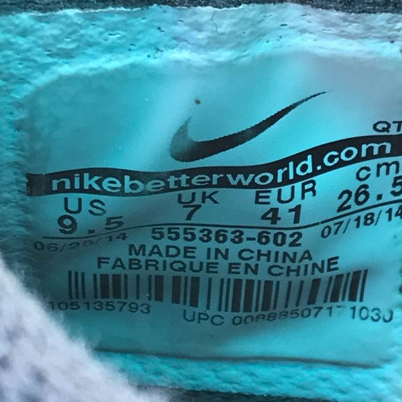 Nike Air Max 2014 Fuchsia Pink Running Shoes 555363-602 Size 9.5 - Picture 11 of 16